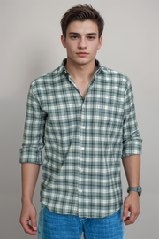Men's Casual Check Shirt