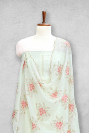 Silk Churidar Material