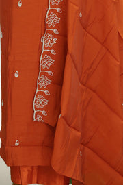 Silk Churidar Material-Embroidery Thread