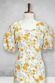 Chiffon Night Dress – Printed Comfort Wear