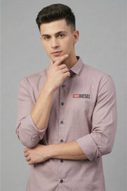 Men’s Back Print Shirt – Imported Twill Linen