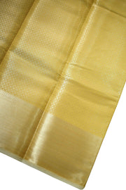 Semi Silk Saree Golden Work with Border