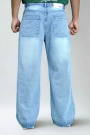 Shaded Wide Leg Men’s Baggy Jeans