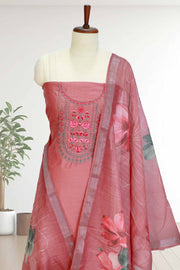 Elegant Silk Churidar Set – Graceful and Timeless