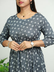 Feeding Top: Pure Rayon Material, Round Neck, 3/4 Sleeves - Only ₹364