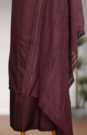 Silk Churidar Material – Golden Thread Work