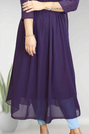 Elegant Flared Georgette Top