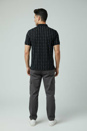 Unimax Men’s Printed Polo T-Shirt