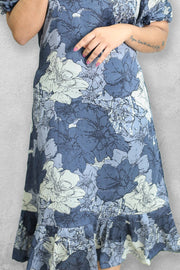 Night Dress-Semi Chiffon
