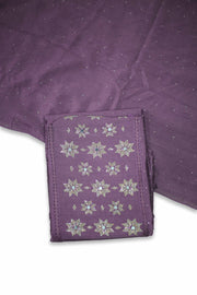 Silk Churidar Material – Stone with Mirror Work