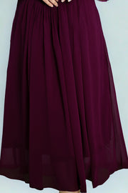 Flared Top – Beads, Thread & Sequins Work