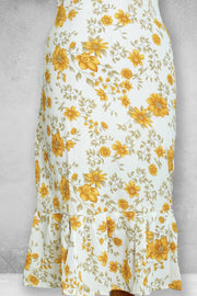 Chiffon Night Dress – Printed Comfort Wear
