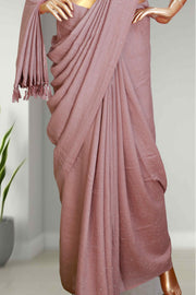 Fancy Vichitra Saree – Stone Work Elegance