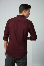 SSS Classic Satin Cotton Casual Shirt