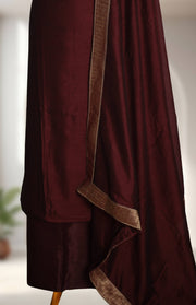 Traditional Brocade Silk Churidar Material