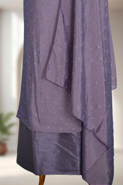 Silk Churidar Material – Mirror & Stone Work