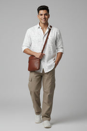 Classic Printed Cotton Men’s Shirt