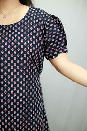 Chic Cotton Flared Top (NIGHT DRESS)