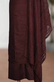 Silk Churidar Material – Golden Thread Work