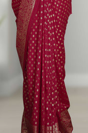 Fancy Saree – Golden Print