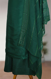 Silk Churidar Material – Golden Thread Work