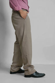Men's Baggy Stretch Trousers Baggy Fit Lycra