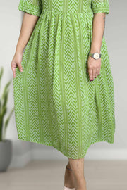 Printed Chiffon Feeding Top