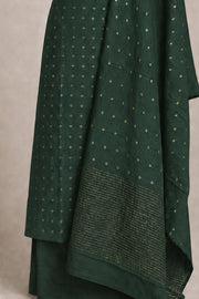 Silk Mirror Work Butta Churidar Material