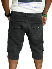 RDX Men's Denim Cargo Shorts
