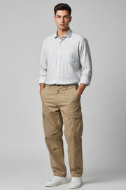 Harbour Lines Men’s Cotton Regular Fit Casual Shirt