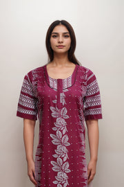 Cotton Printed Nighty – Free Size