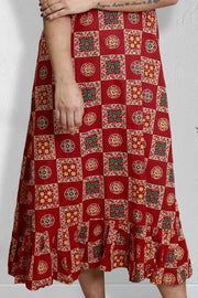 Comfy Cotton Night Dress – Printed Perfection