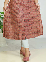 Women's Cotton Printed Flair Kurti - 429/-