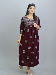 Aliya Cut Feeding Kurti