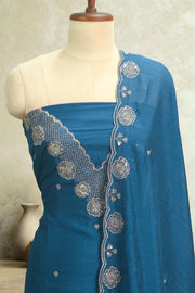 Sequin Elegance Silk Churidar Material