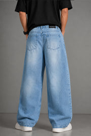 Fireboat Wide-Leg Shaded Men’s Baggy Jeans