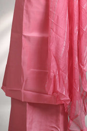 Silk Churidar Material – Golden Thread Work with Sequins