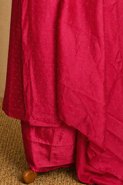 Silk Churidar Material – Stone with Mirror Work