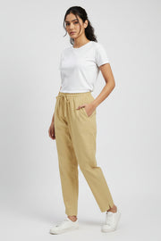 Cigarette Pant – Plain with Lace