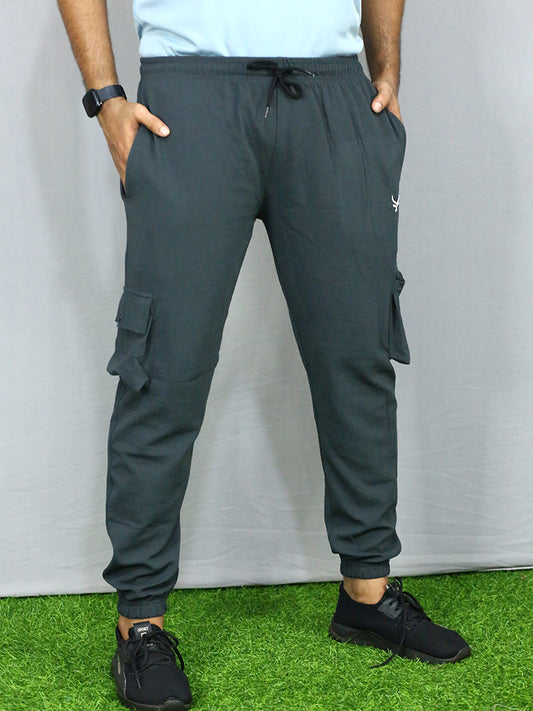 Men regular fit jogger with rib - HOG & FOG