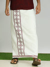 Men Printed Pure Cotton Tribal Dhoti - 249/-