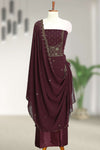 Georgette Churidar Material