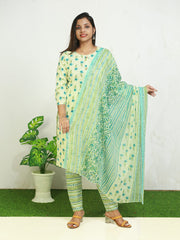 Elegant Cotton Churidar - Just ₹488