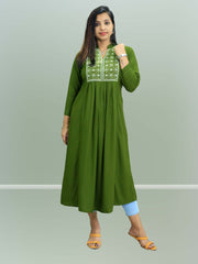 Rayon Flare Kurti- Flash sale offer