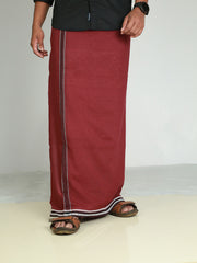 Men's Cotton Colour Dhothi - 189/-