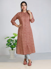 Women's Cotton Printed Flair Kurti - 429/-