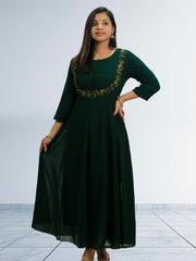 FLARE GEORGETTE KURTI