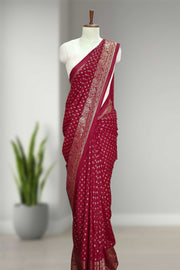 Fancy Saree – Golden Print