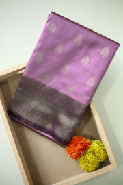 Soft Silk Saree – Body Print with Border & Rich Pallu