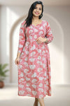 Feeding Top with Floral Print & Collar Neck